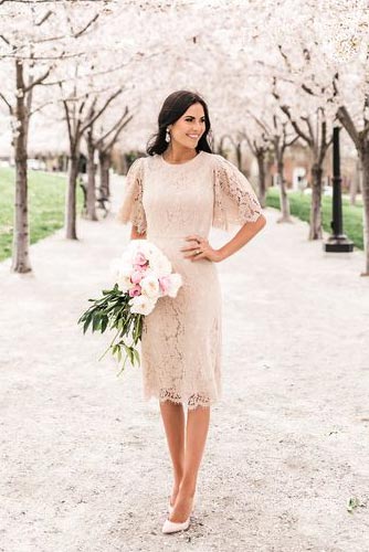 Be The Trendiest Bridesmaid with These Modest Dresses With Sleeves