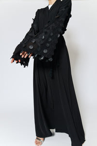Leathery Abaya