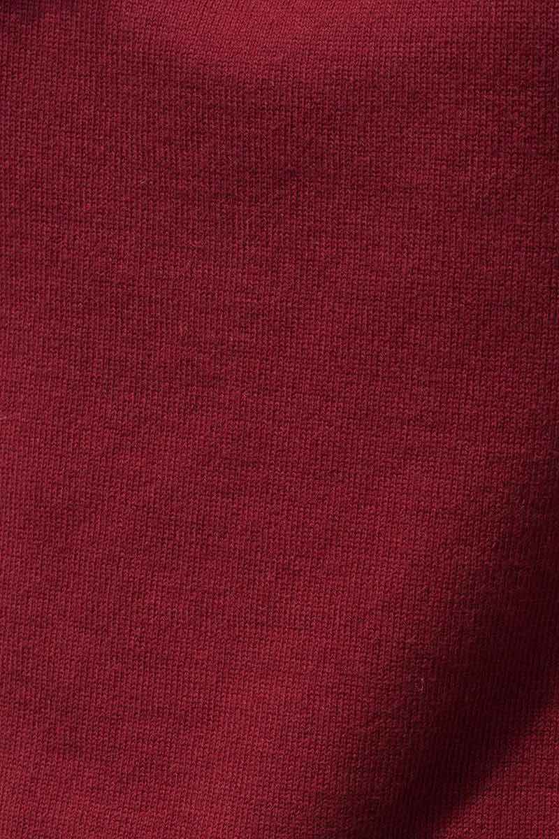 Mock Neck Vanity Organic Cotton – Red