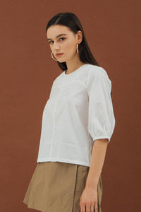Rosey Blouse In White